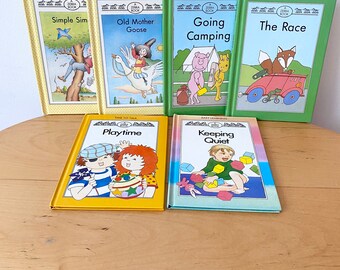 子供向けのヴィンテージ本、新しい単語を学ぶ、6冊セット - Etsy 日本