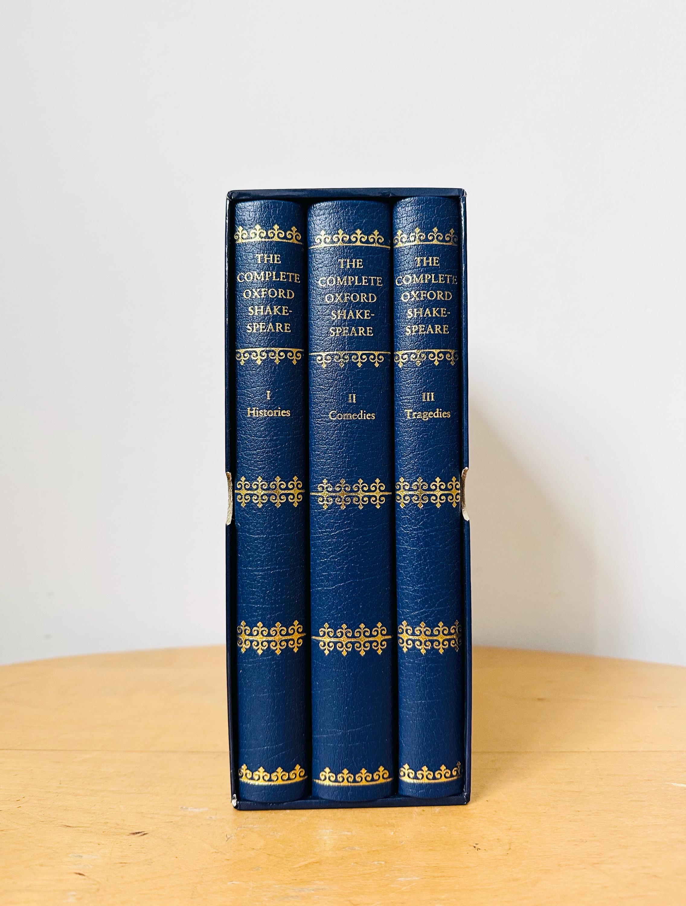 The Complete Oxford Shakespeare in 3 Volumes, Histories, Tragedies