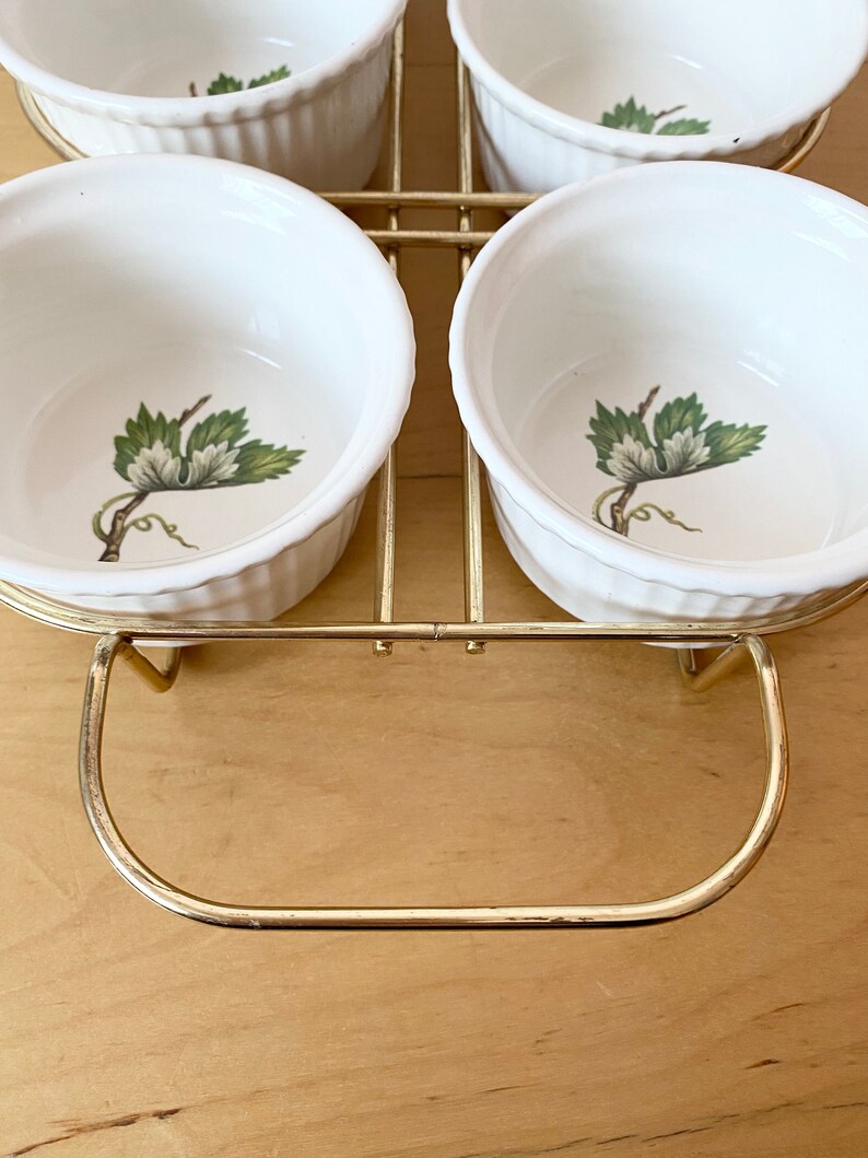 Villeroy & Boch Ramekins With Stand Souffle Dish Set With Etsy