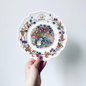 Brambly Hedge Plate - Etsy
