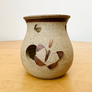 Handmade Pottery Candle Holder,Presingoll pottery, Cornwall, Tea Light Holder image 6