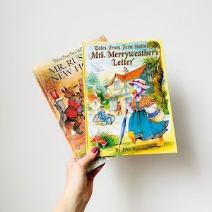 Mrs. Merryweather&#39;s Letter And Mr. Rusty&#39;s New House by John Patience, Vintage Children Books
