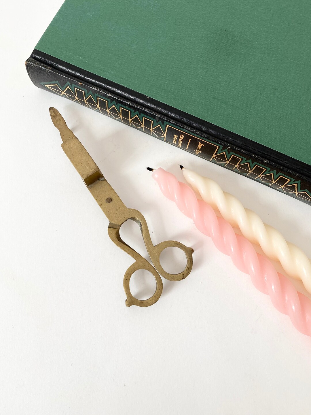 Brass Candle Snuffer Scissors Candle Wick Trimmer Candle Etsy UK