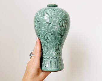 レディース 福袋 (セール) -ファッション通販 Korean Vase Meiping Vase, Pattern Crane Vase, Celadon トップス