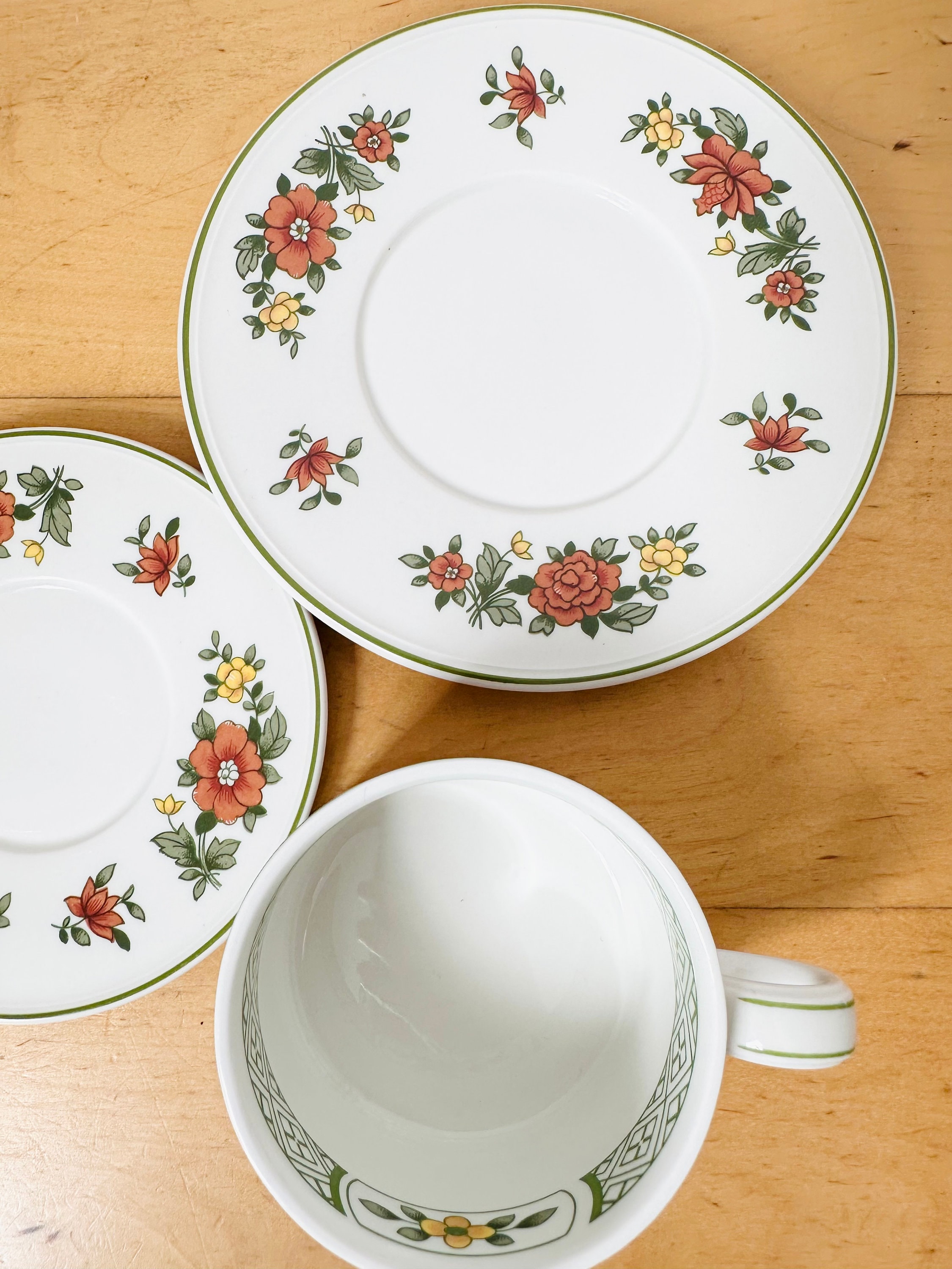 Villeroy & Boch Summerday Coffee Cup and Saucer - Etsy Hong Kong