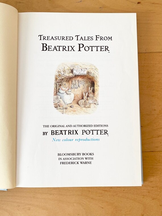 ビンテージ英語絵本 古書 Beatrix Potter 小型絵本 ビンテージ英語絵本