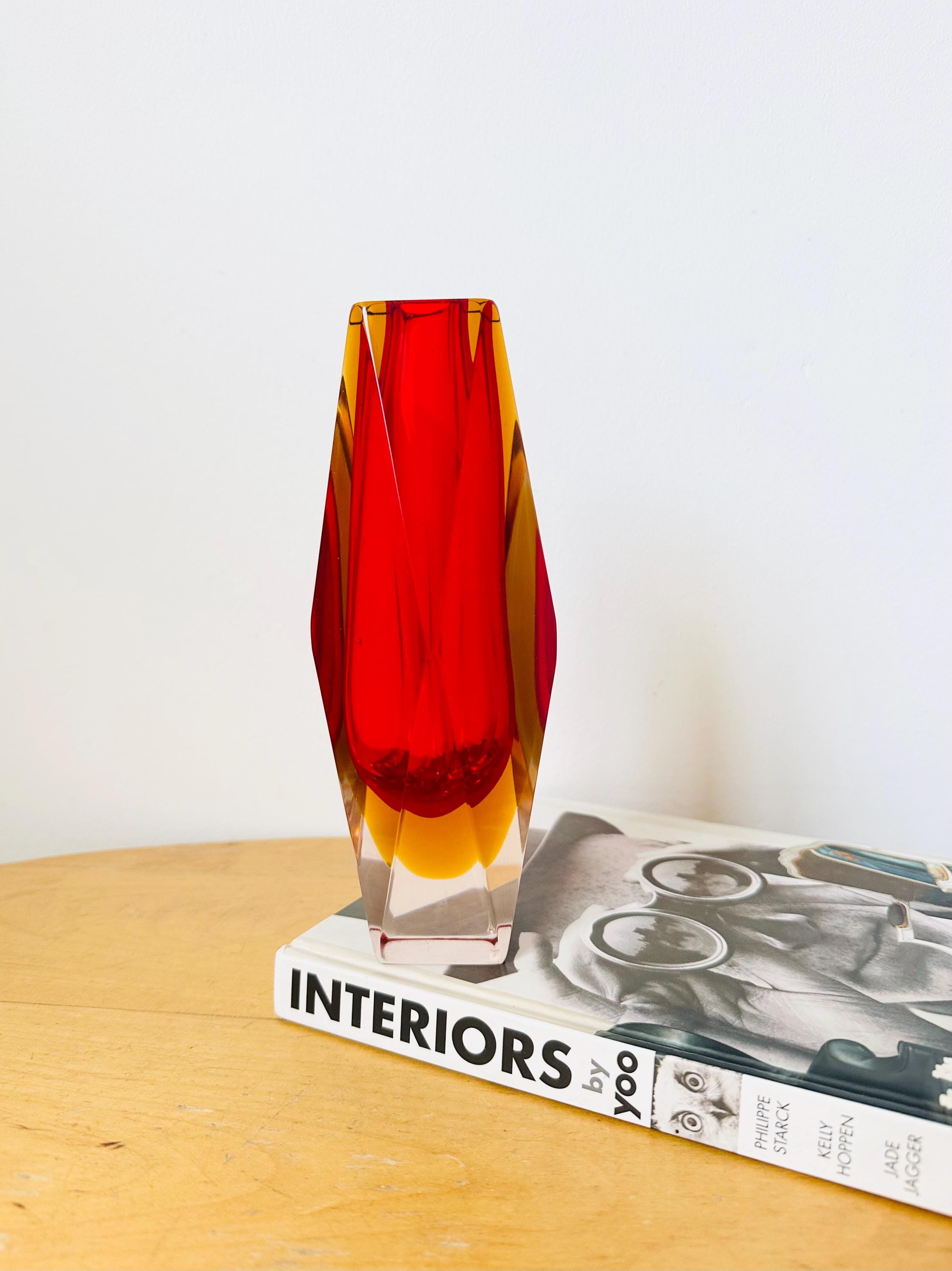 ソメルソ ムラーノ花瓶、アレッサンドロ・マンドルッツァート、1960