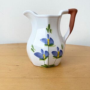 Hand painted ceramic jug, Small jug, Small pitcher image 8