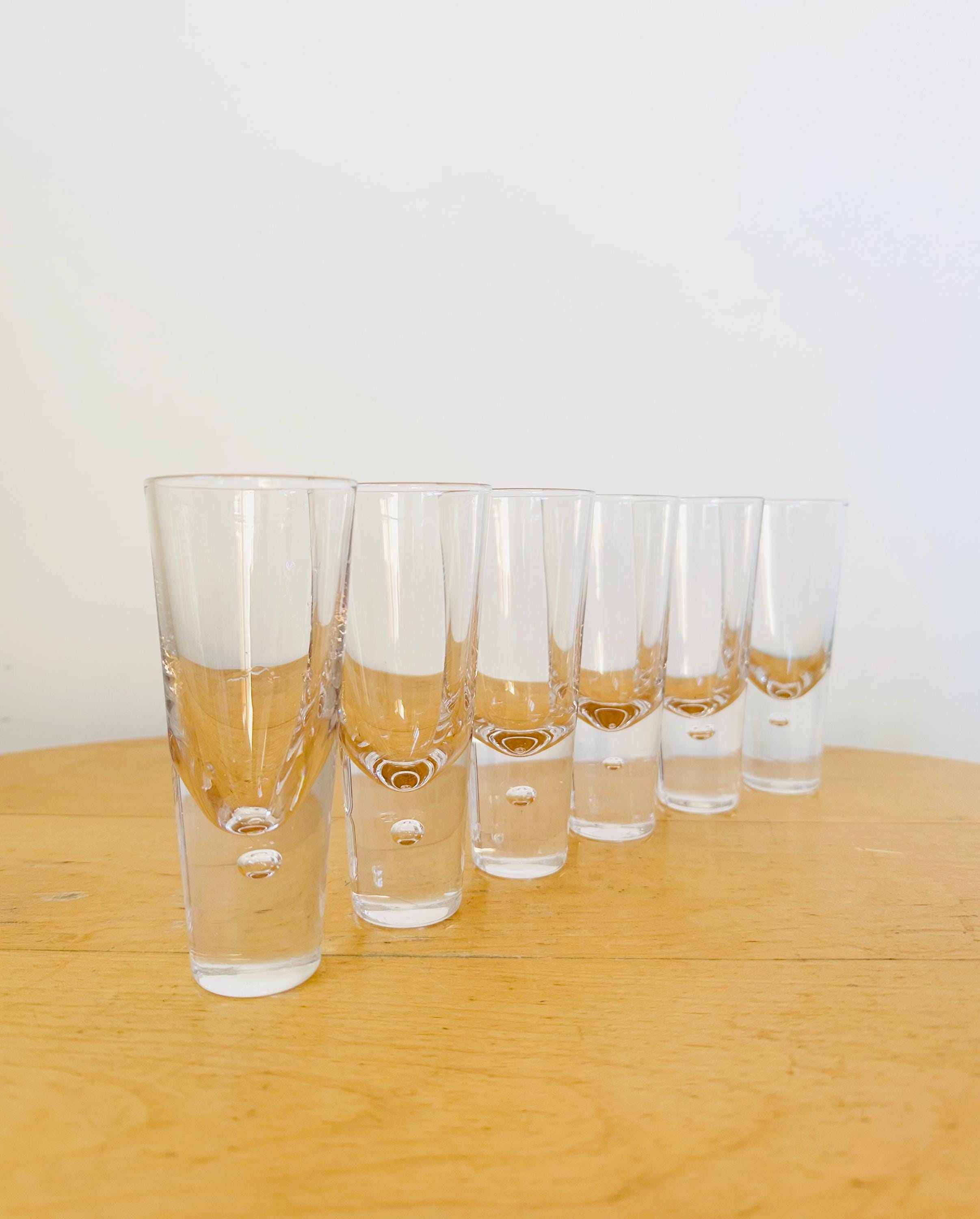 Kosta Boda Pippi 6 x シュナップス ショットグラス、ウォッカグラス 
