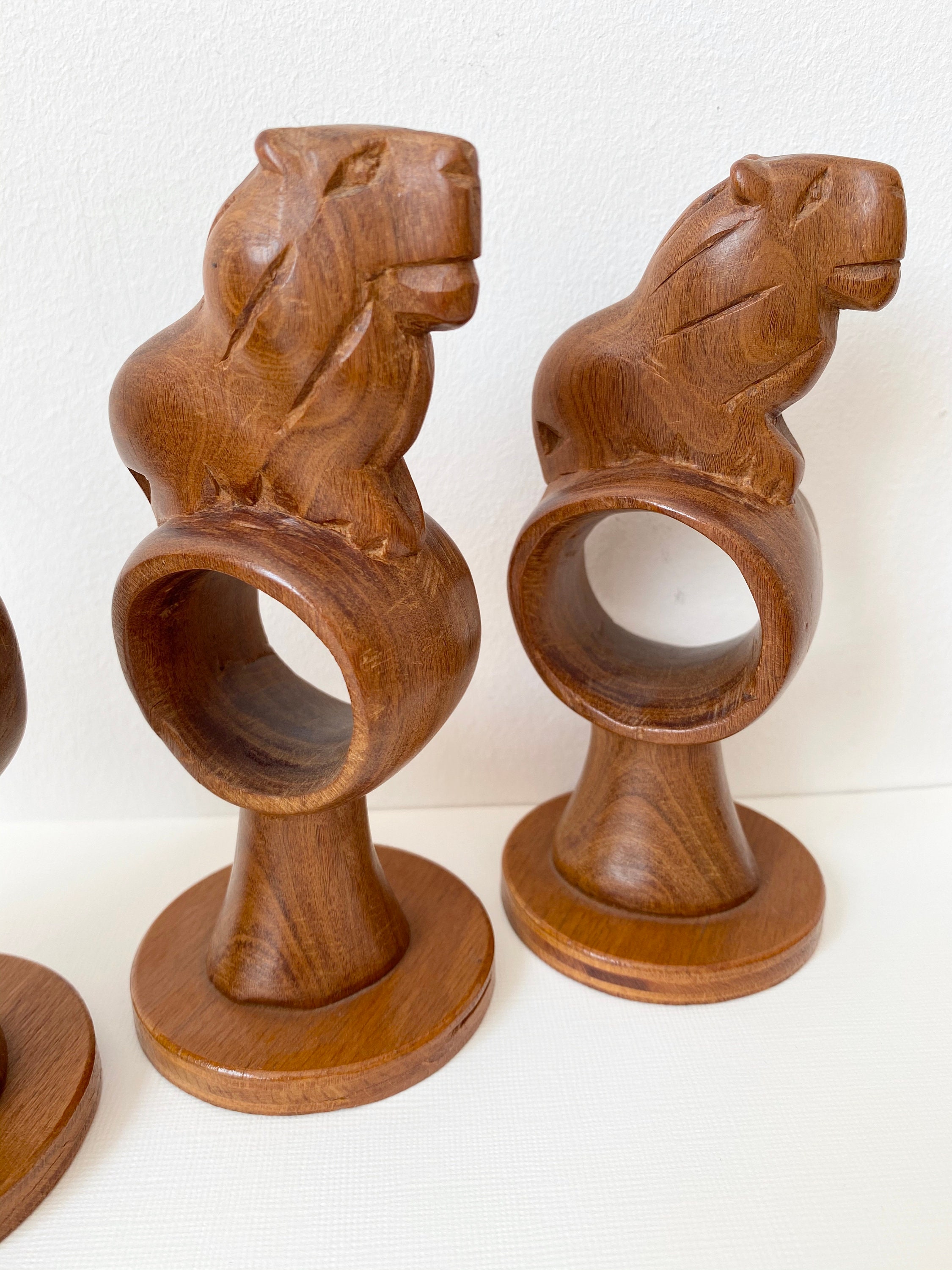 Wooden African Napkin Holders Animal Napkin Holders African Etsy UK