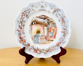 ブランブリーヘッジ イヤープレート 未発売の試作品Brambly Hedge イヤープレート ブランブリーヘッジ