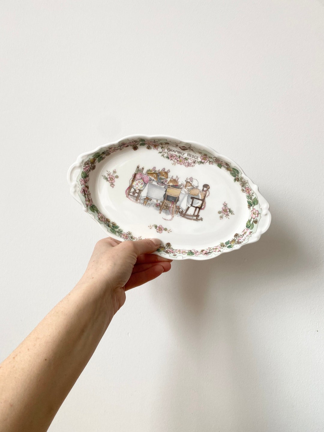 Brambly Hedge Tea Service Tray, Royal Doulton Porcelain Tray Etsy