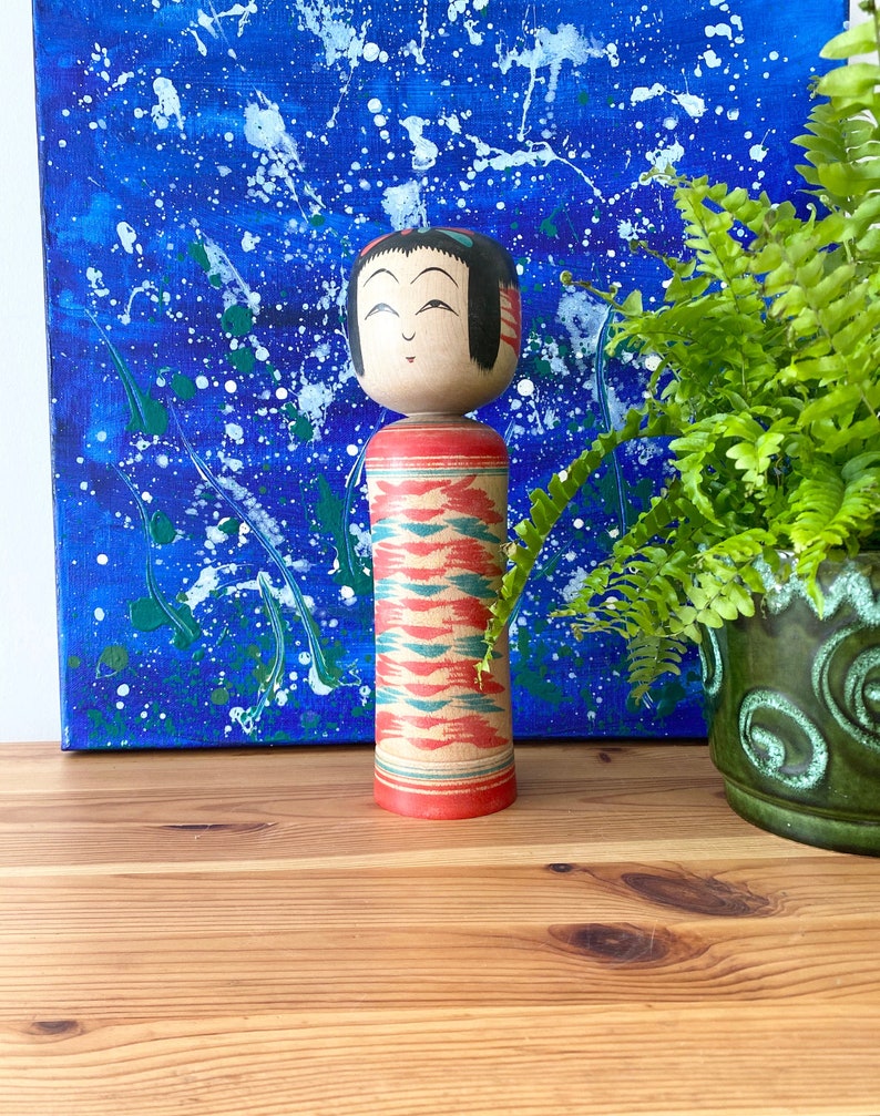 Vintage Kokeshi Doll Japanese Doll Handmade Doll Etsy UK