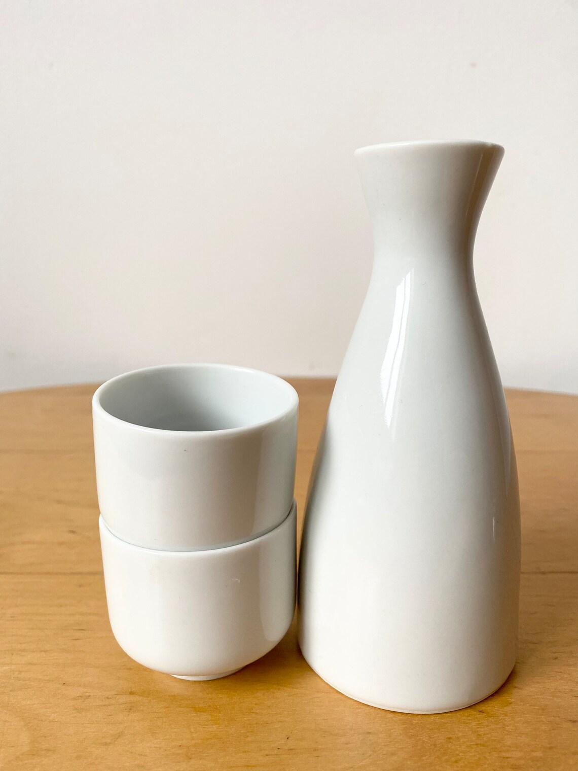 Japanese Hakutsuru Sake Set Sake Bottle & 2 Cups Japanese Etsy