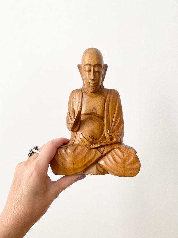 瞑想する僧侶の置物、木彫、仏教 - Etsy 日本 瞑想する僧侶の置物、木彫、仏教 - Etsy 日本