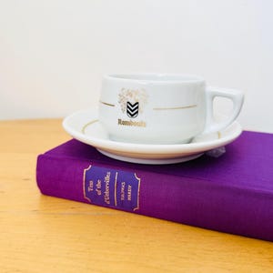 Vintage Thomas Rombouts Coffee Cup And Saucer, Maastricht Mosa Holland