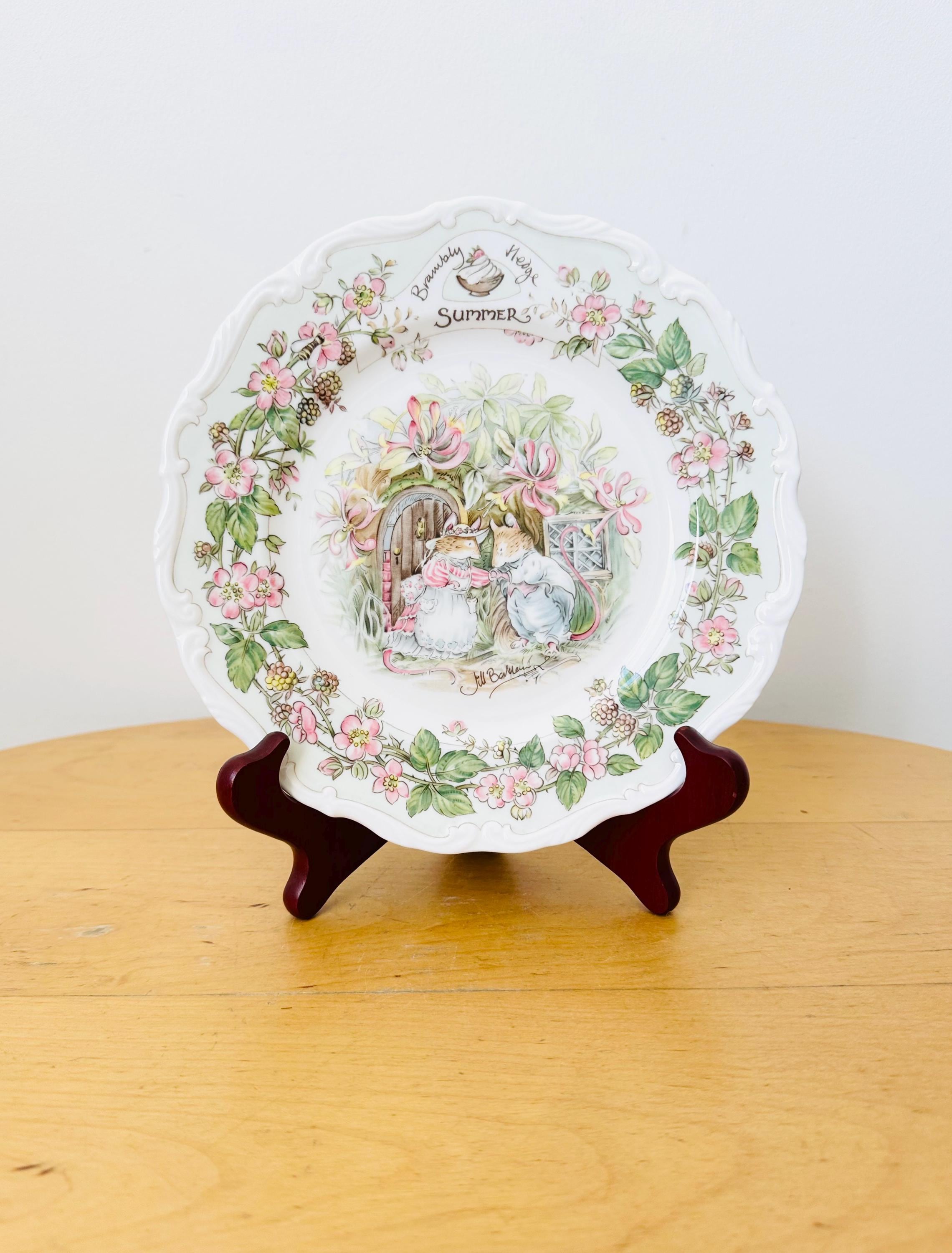 Bramble Hedge Plates - Etsy