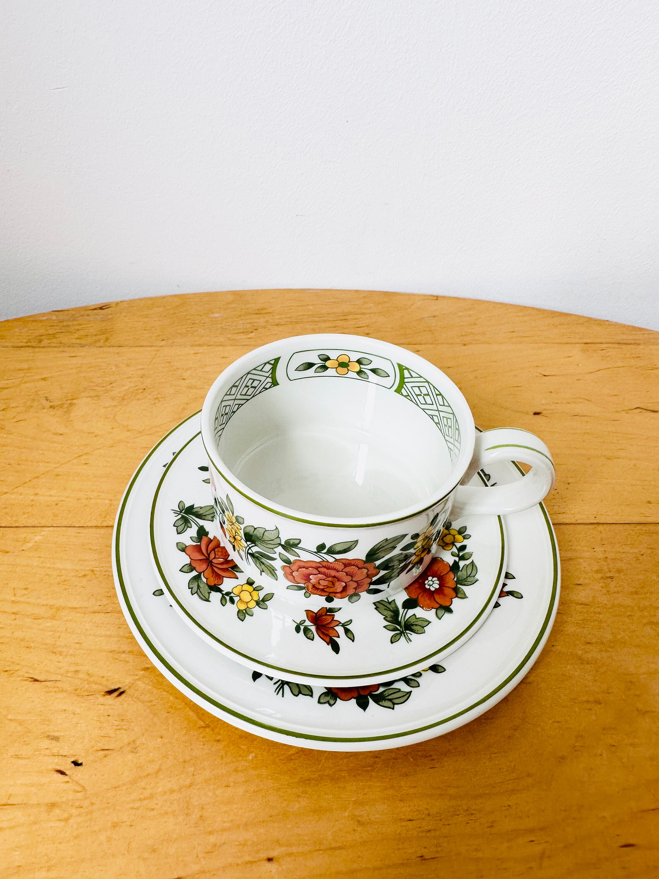 Villeroy & Boch Summerday Coffee Cup and Saucer - Etsy Hong Kong
