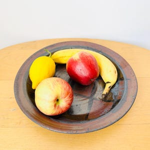 Handmade Pottery Bowl, Brown Bowl, Stoneware Bowl, Natural Home Decor