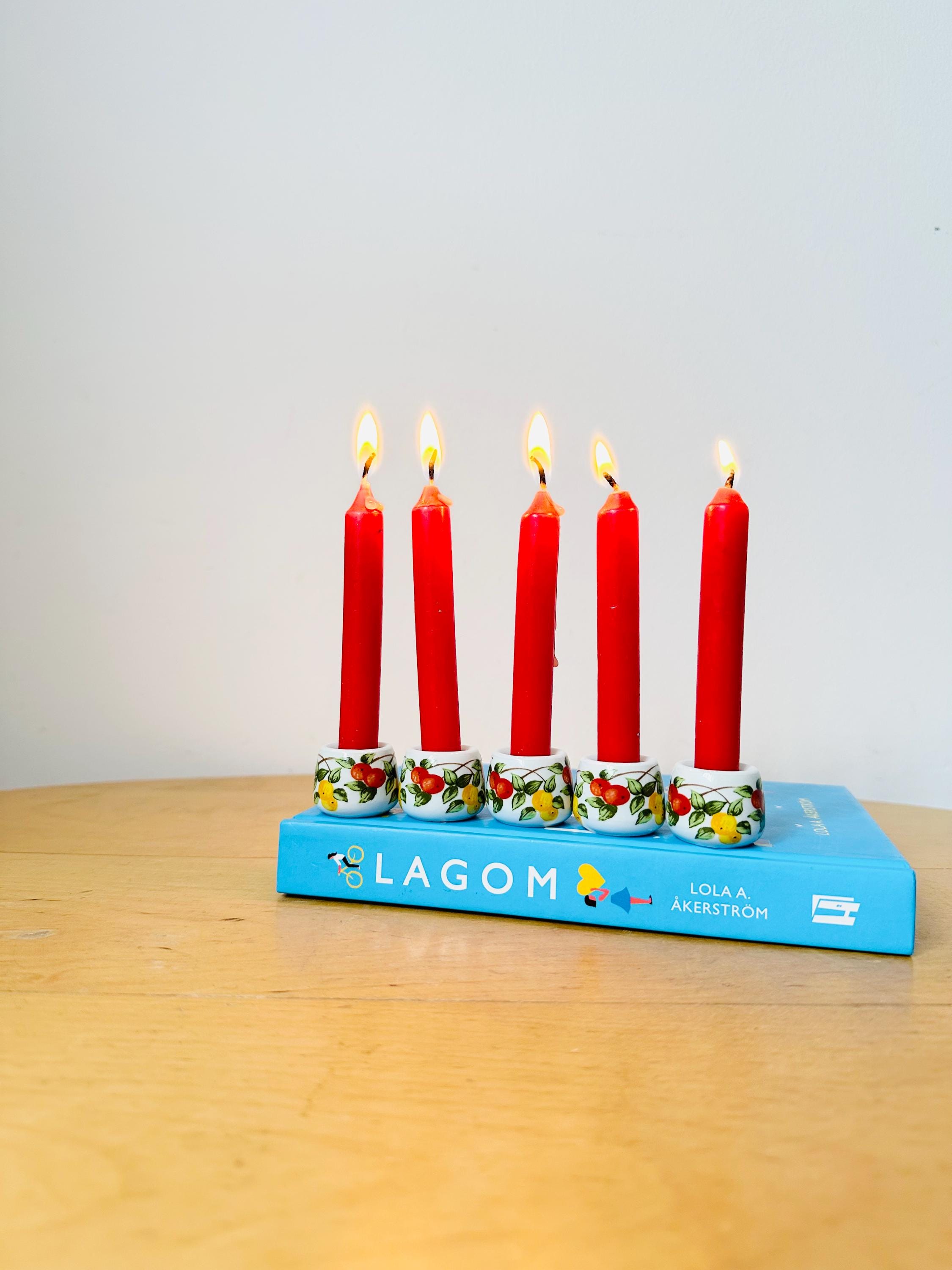 German Funny Leuchter Candlesticks, 5 X Mini Candle Holder - Etsy