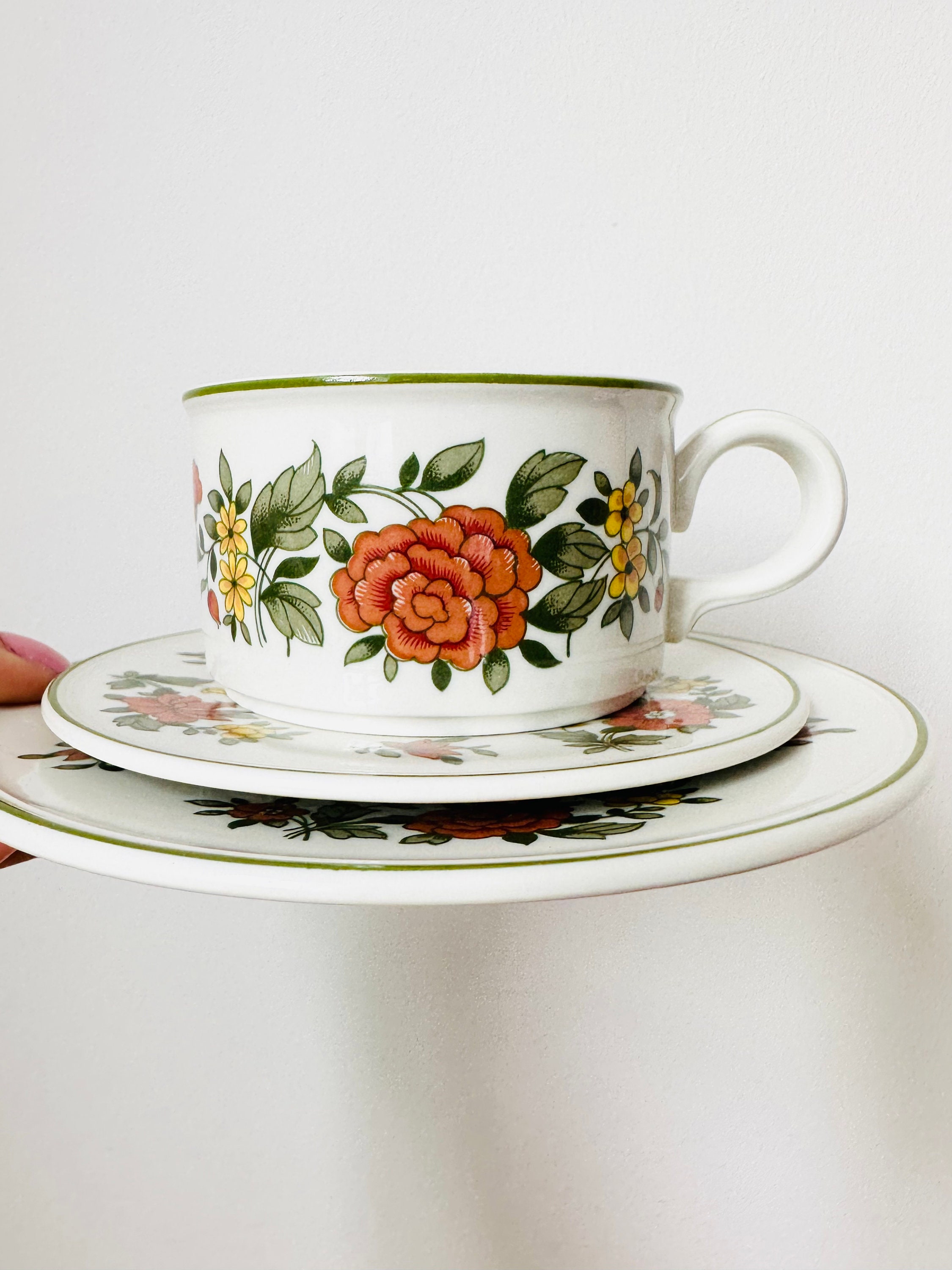 Villeroy & Boch Summerday Coffee Cup and Saucer - Etsy Hong Kong