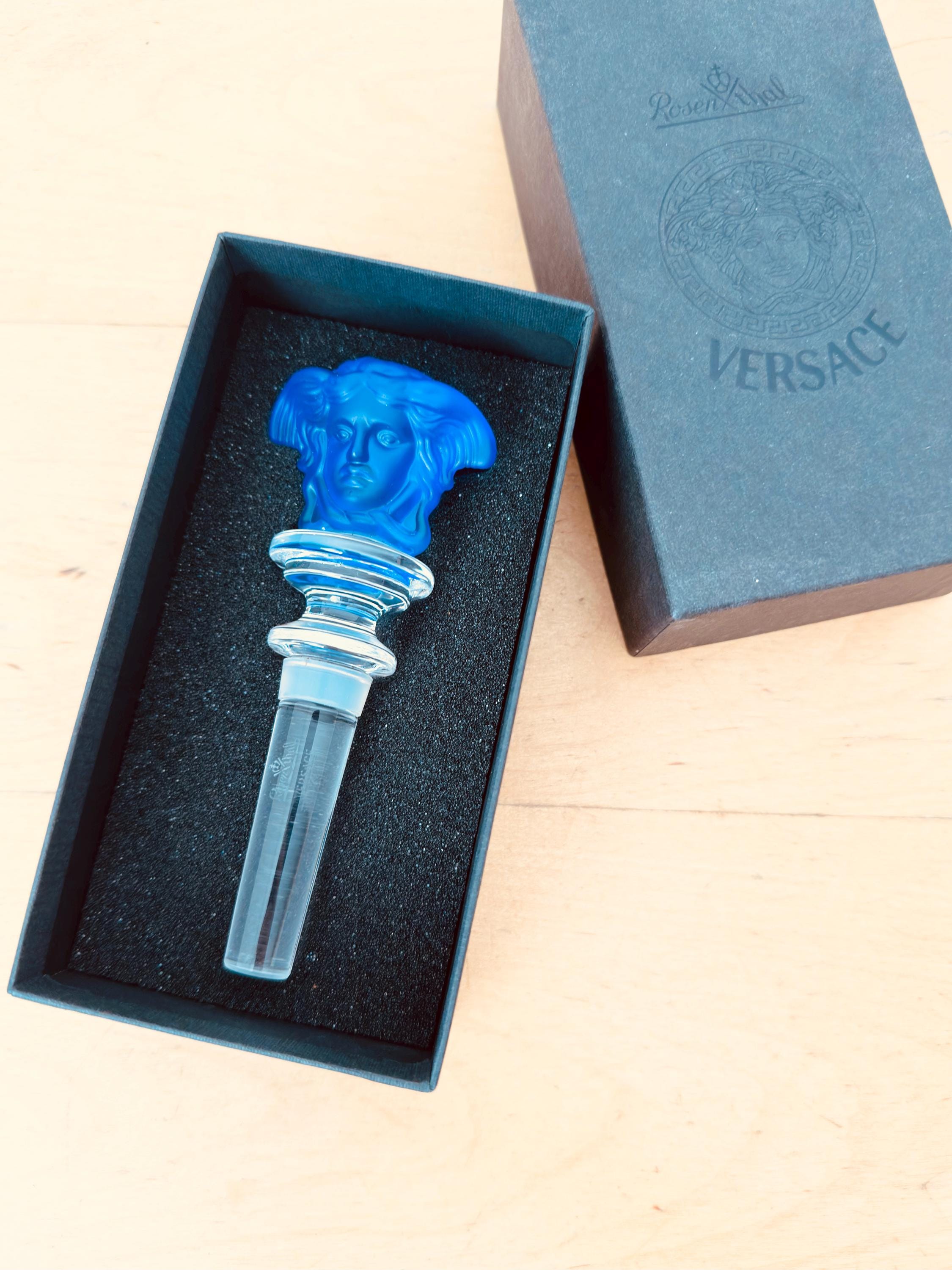 Versace Rosenthal Medusa Wine Stopper - Etsy