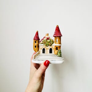 Villeroy and Boch Mini Christmas Village Tea Light Holder, Christmas Ornament