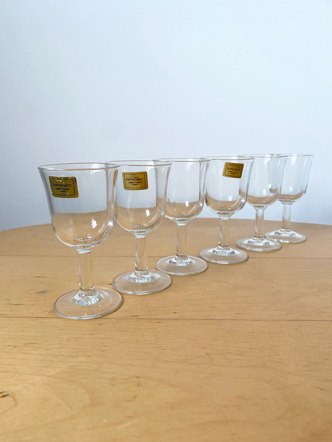Luminarc France Sherry Glasses French Liqueur Glasses Set of Etsy