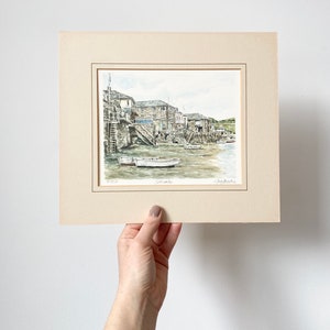 Philip Glyn Martin, Salcombe, Nautical Print, Fishing Boats, Limited Edition Print, Unframed Print image 9