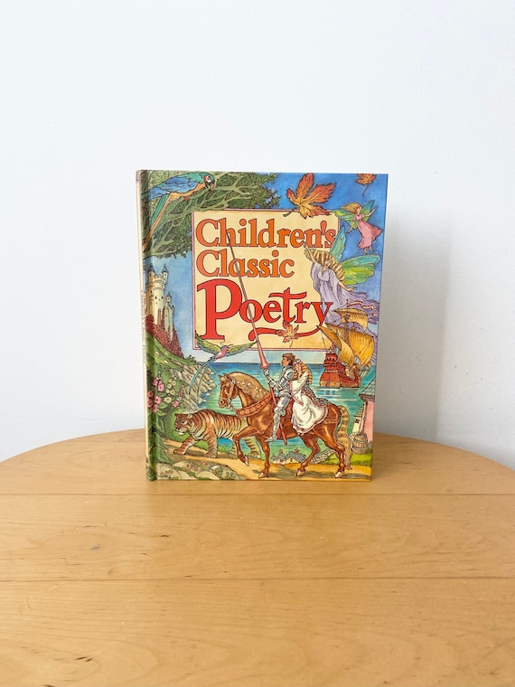 洋書 24 opening-round early childhood classroom   Poetry  Paperback Children's Classic Poetry, Book for Child - Etsy
