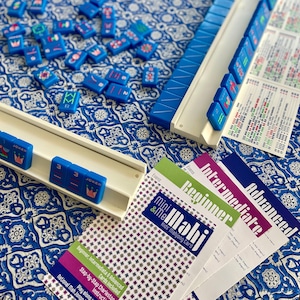 Cartão de Mahjong para crianças para IMPRIMIR, Cartão de Mahjong para iniciantes, intermediários e avançados, Folha de dicas para iniciantes