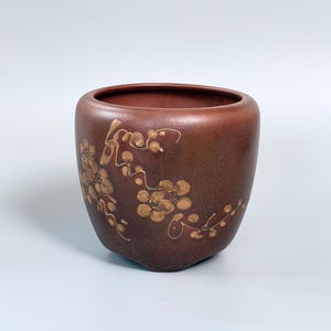 Vintage Yixing Zisha "Dragon Egg" Bonsai Pot