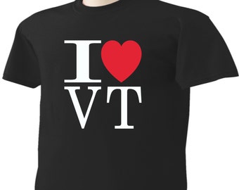 Vermont Hippie Bus T Shirt Sconset Red Etsy