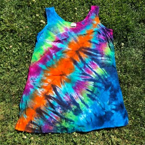 KrawatteFarbstoff neue Rayon Tunika Tank-Top