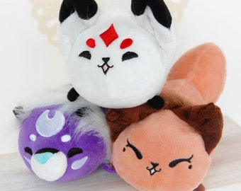 anime fox plush