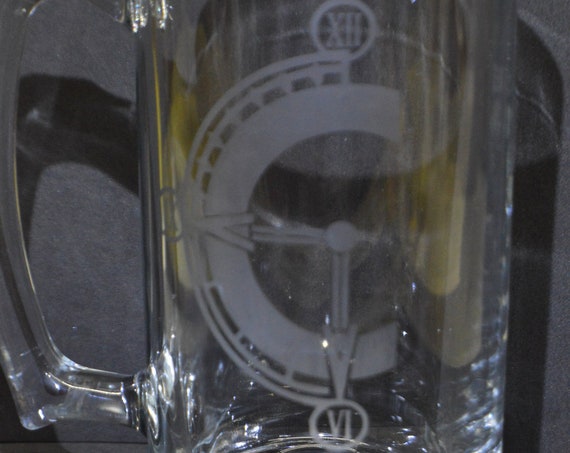 Chrono Trigger etched Mug glass