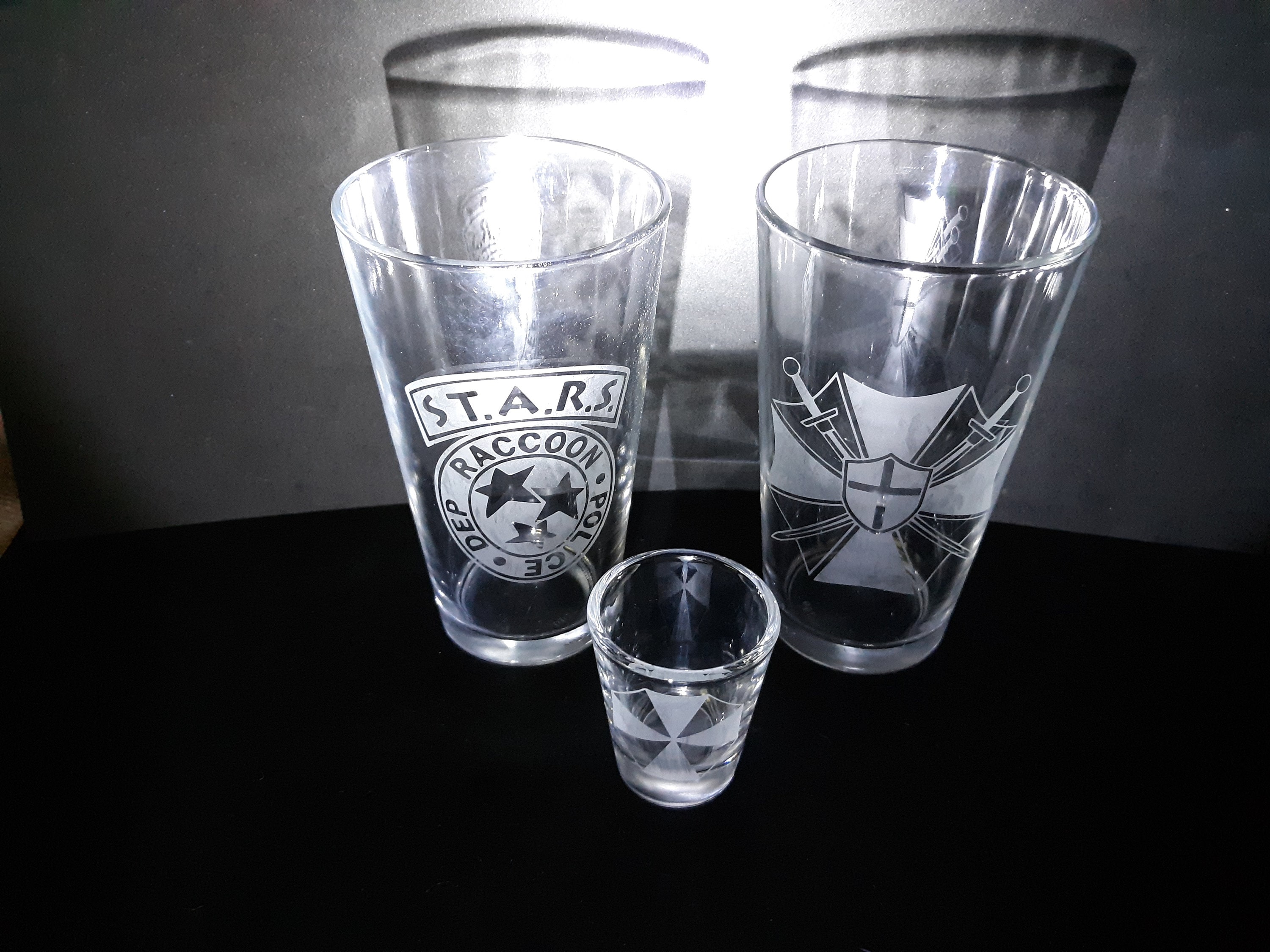 star wars shot glasses set of 2