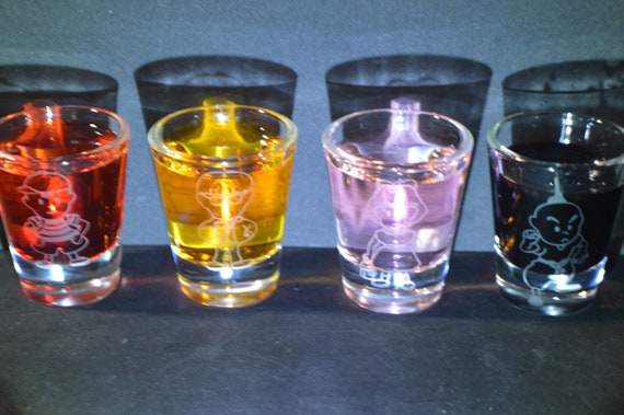 Earthbound shot glass set of 4 All 4 heros