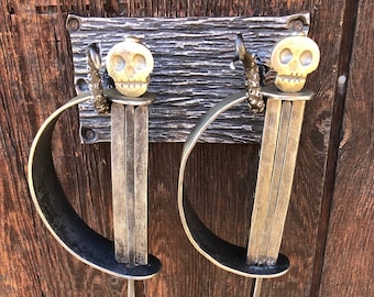 Juego de herramientas para chimenea único con temática náutica