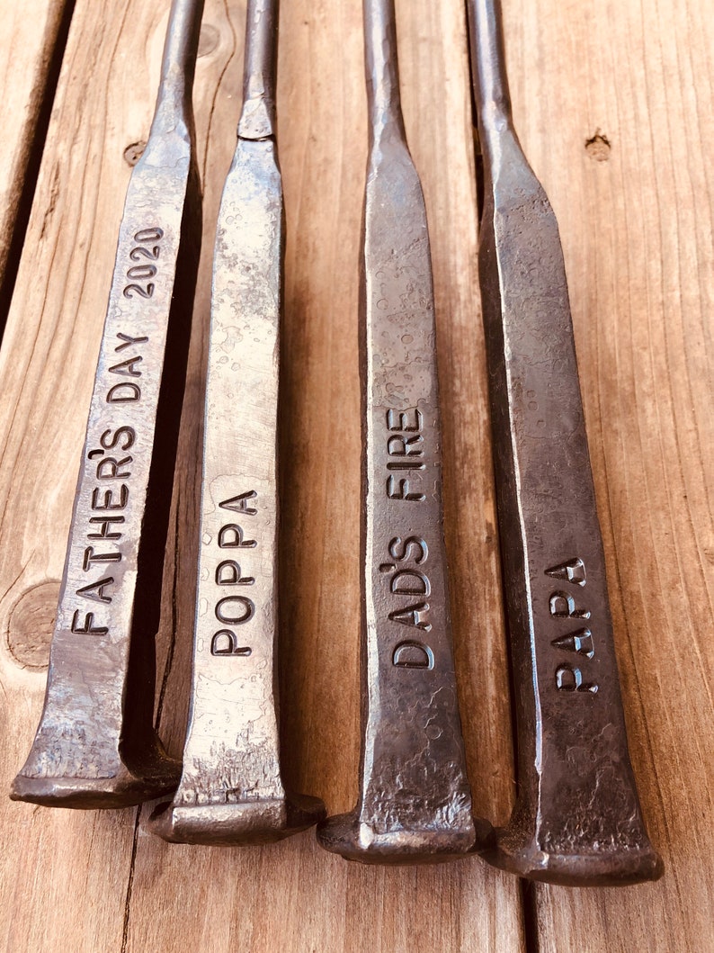 Personalized Fire Poker Hand Custom Fire Iron Etsy