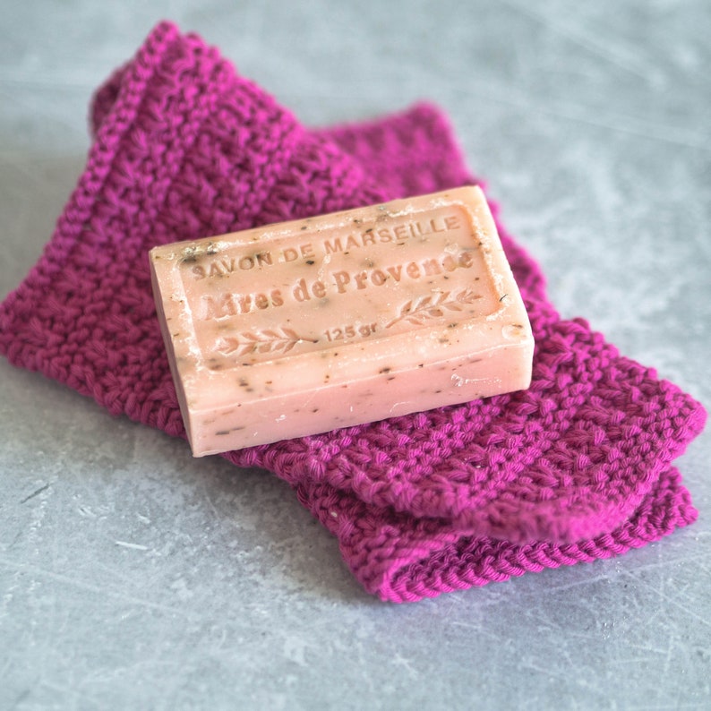 Knitting Pattern Spa Cloth. Digital Download PDF File Includes Etsy UK