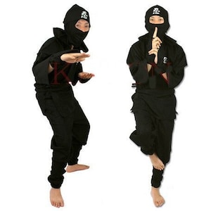 Japanese NINJA Suit Set / SHINOBI/ Ninja Shinobi Costume / Ninja ...