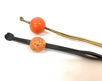 125 cm Long Strand Natural Coral Mixed Colored Sticks