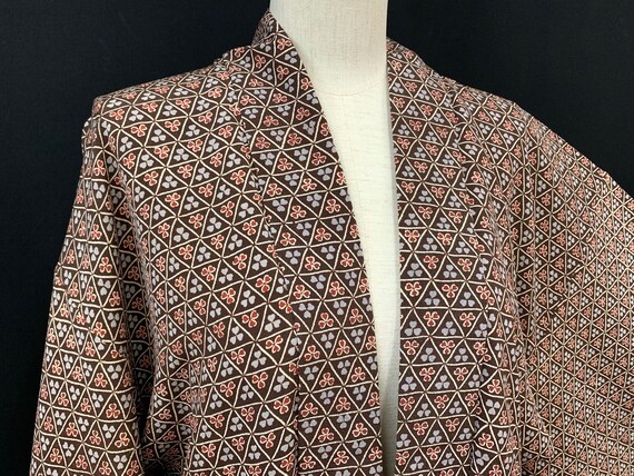 Japanese Vintage Kimono Haori / Silk Haori Jacket