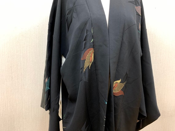 Japanese Silk Haori Jacket/ Kimono Jacket/ Kimono… - image 4