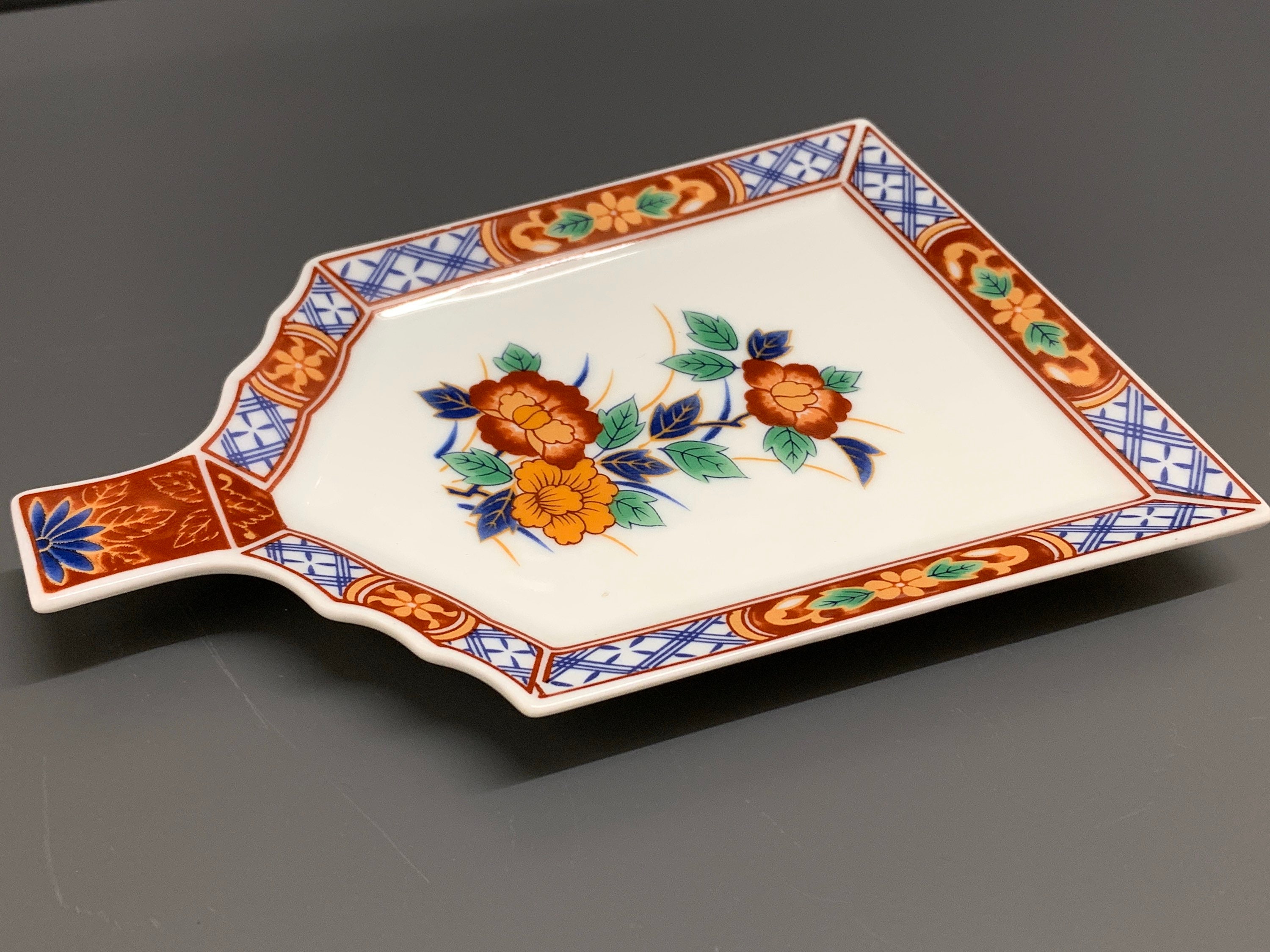 15 cm/ Tableware/ Japanese Ceramic Plate/ Japanese Vintage/ Etsy