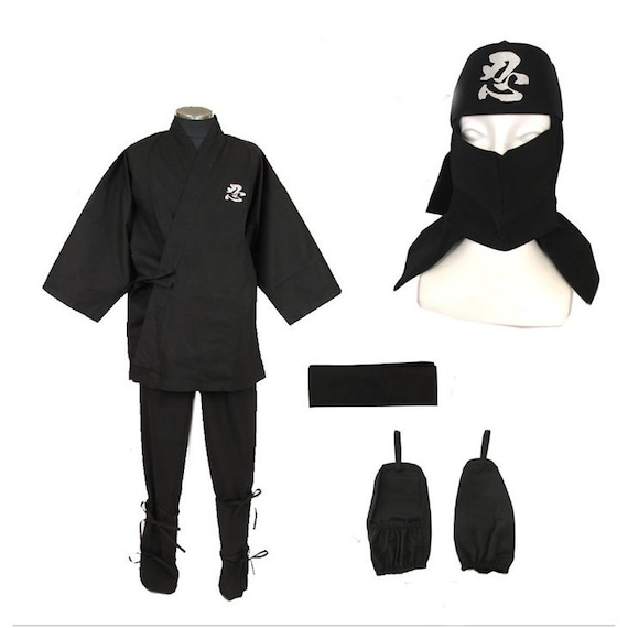 Japanese NINJA Suit Set / Ninja Costume / Ninja Cosplay / Samurai Cosplay 