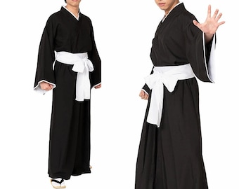 アジアのプリンセス - 伝統的な日本の子供用侍浴衣着物セット、武道