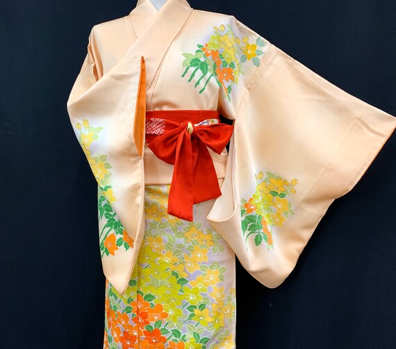 High Quality!! Japanese Kimono Robe / Silk Kimono