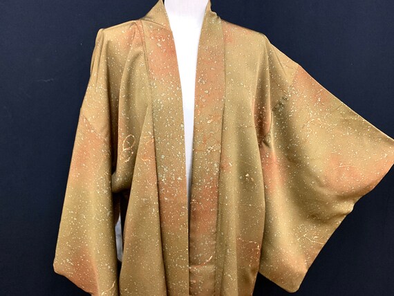 Japanese Silk Kimono Haori/ Silk Haori Jacket / Sh